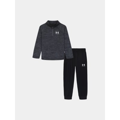 Under Armour chlapecký set UA TWIST 1/4 ZIP TECH SET šedá – Zboží Dáma
