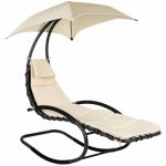 MultiGarden PH158A Zahradní houpací lehátko s baldachýnem béžové – Hledejceny.cz