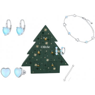 OLIVIE Adventní kalendář MĚSÍČNÍ SRDCE 8162 – Zbozi.Blesk.cz
