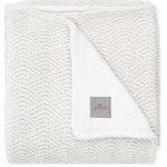 Jollein Deka River knit pale cream white coral fleece – Zboží Mobilmania