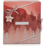 YANKEE CANDLE Adventní kalendář kniha 12 ks votivních svíček svícen – Zboží Dáma