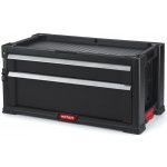 KETER box na nářadí 2 zásuvky černý 17199303 – HobbyKompas.cz