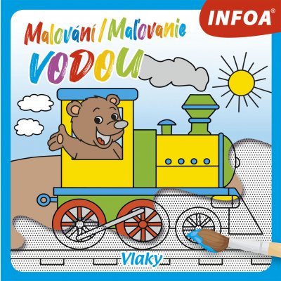 Malování vodou Vlaky – Zboží Mobilmania