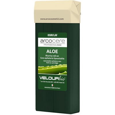Arcocere Epilační vosk Professional Wax Aloe Vera Bio (Roll-On Cartidge) 100 ml – Zbozi.Blesk.cz