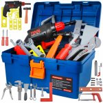 Tools Toys 8237 sada nářadí pro malé kutily kufřík s nářadím 14 dílů