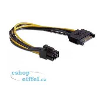 Delock napájecí kabel SATA 15 pin na 6 pin PCI Express oem