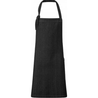 Premier Workwear Dlouhá zástěra s laclem Regenerate z recyklovaného materiálu černá Pantone 426C 86x72cm PW122 – Hledejceny.cz