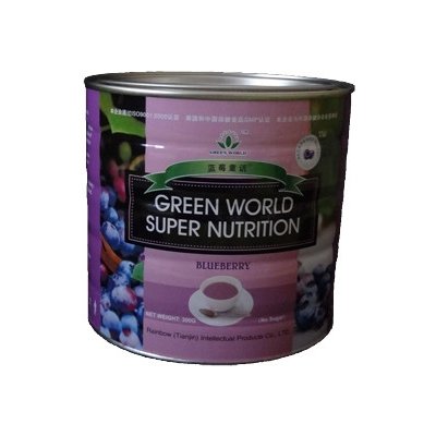 Green World Výživný borůvkový prášek 300 g – Zboží Mobilmania