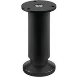 Walteco Nábytková noha průměr 38mm výškově nastavitelná 120-135 mm 250 kg, matná černá 50513 – Zboží Mobilmania