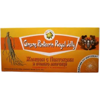 Harbin Yekong Ženšen PANTOCRIN royal jelly 10 x 10 ml – Hledejceny.cz