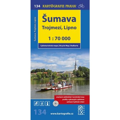 Šumava Trojmezí Lipno 1:70 000