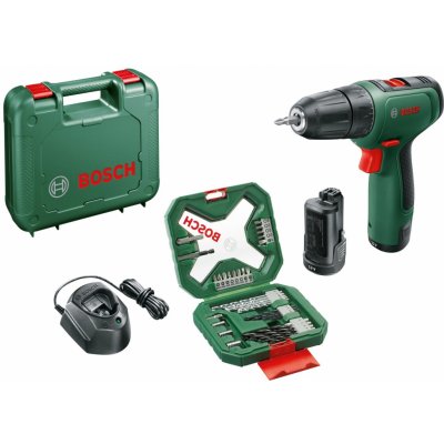 Bosch Akumulátorová vrtačka EasyDrill 1200 vč. přísl. v látkovém kufříku – Zboží Mobilmania