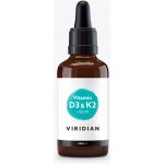 Viridian nutrition Vitamin D3 and K2 liquid 50 ml – Hledejceny.cz