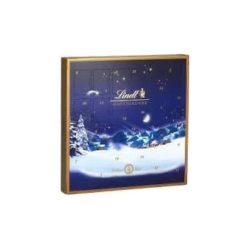 Lindt adventní kalendář modrý 115g