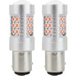 AMIO LED žárovky CANBUS 3030 24SMD 1157 BAY15D PR21/5W Red 12V/24V – Hledejceny.cz