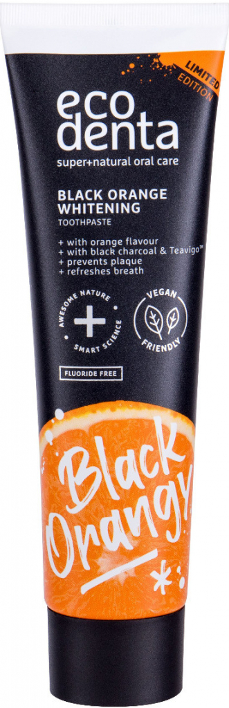 Ecodenta Toothpaste Black Orange Whitening 100 ml od 57 Kč - Heureka.cz