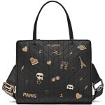 Karl Lagerfeld PARIS dámská kabelka MAYBELLE s detaily černá – Hledejceny.cz