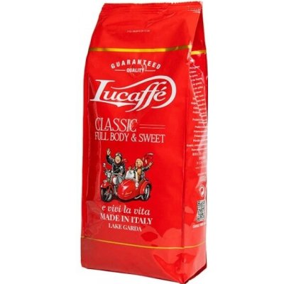 Lucaffe Míchaná káva Classic zrnková 1 kg – Hledejceny.cz