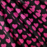 IMPAR Strukturovaná tkanina – Heart FLUO – Hledejceny.cz