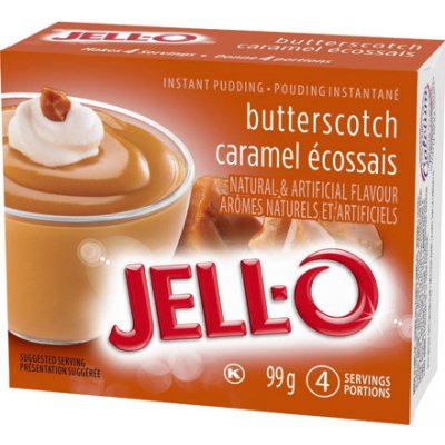 Jell-O instantní pudink s příchutí Butterscotch 99 g – Zboží Dáma