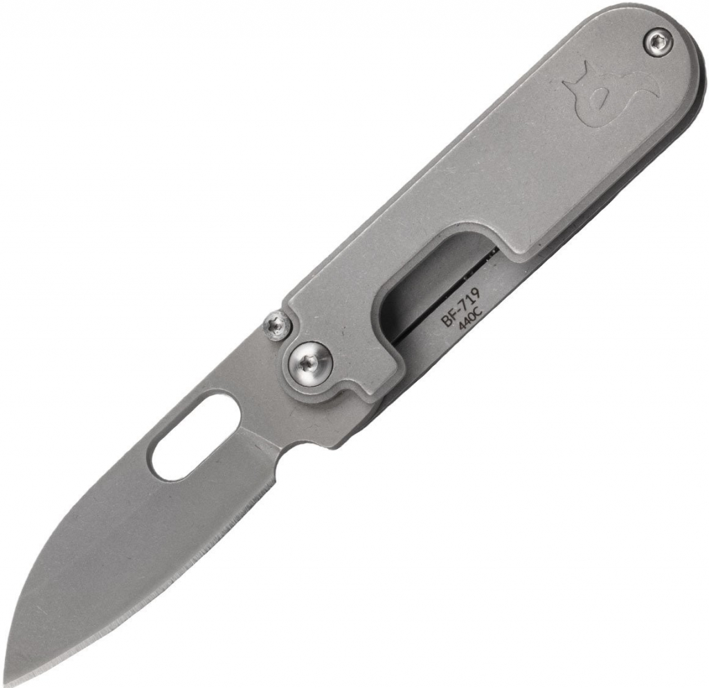 BLACK FOX POCKET KNIFE BEAN GEN2 SATIN FINISHING BLADE BF-719