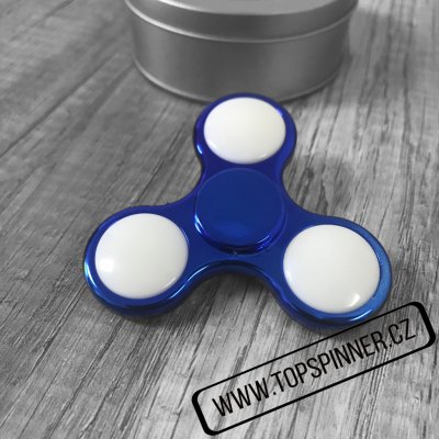 Fidget spinner Svítící MODRÝ od 126 Kč - Heureka.cz