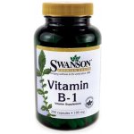 Swanson Vitamín B1 Thiamin 100 mg 250 kapslí – Hledejceny.cz