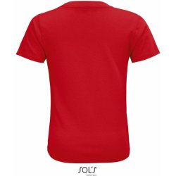 Dětské tričko z organické bavlny SOL'S červená