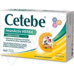 Cetebe ImunActiv HERBA +Bylinné extrakty tablet 30