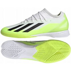 Pánské sálové boty adidas X Crazyfast.3 IN bílo-zelené ID9340