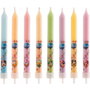 Dekora Dortové svíčky barevné Mickey a přátelé 9cm