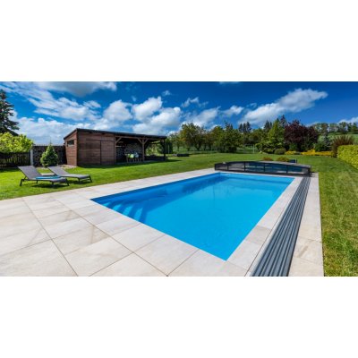 Qbig Benefit Skimmerový bazén 3 x 5 x 1,2 m Světle modrá – Hledejceny.cz