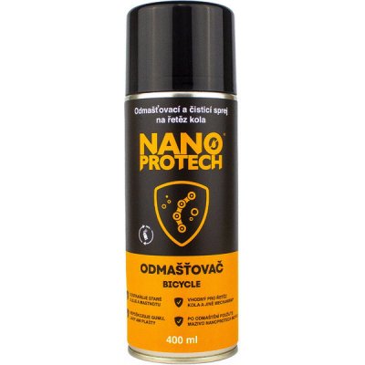 NANOPROTECH BICYCLE odmašťovací a čistící sprej na řetěz 400ml NP-660 – Zbozi.Blesk.cz