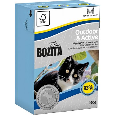 Bozita Feline Recart Outdoor & Active 6 x 190 g – Zboží Mobilmania