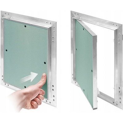 Awenta Revizní dvířka 200 x 400 mm hliníková – Zbozi.Blesk.cz
