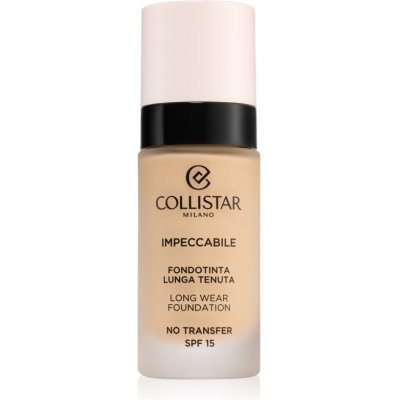 Collistar Impeccabile Long Wear Foundation dlouhotrvající make-up SPF15 1R Rosy Avory 30 ml