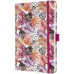 SIGEL Exkluzivní zápisník "Jolie" Apricot Jungle Fever A5 linkovaný 87 listů tvrdé desky – Zboží Živě