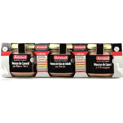 Arnaud paštiky pochůtkové trio, 3x90g – Hledejceny.cz