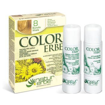 Color Erbe přírodní barva na vlasy 08 medová blond Natur Erbe 135 ml