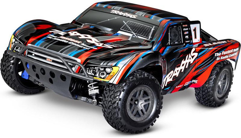 Traxxas Slash 2BL 4WD RTR TRA68154-4-RED červený 1:10