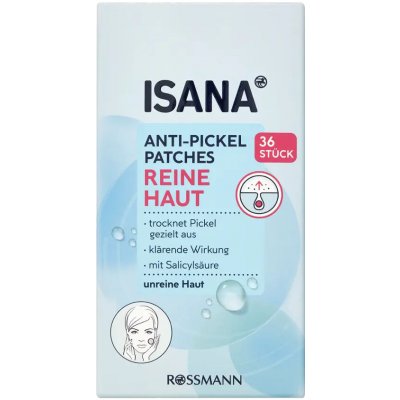 ISANA Náplasti proti akné 36 ks – Zboží Dáma