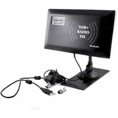 PS Antena pokojowa DAB+ FM Slim. – Sleviste.cz
