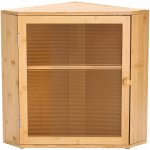 SucceBuy Nádoba na chléb 32x32x42,5 CM Dvouvrstvá Rohová – Zboží Mobilmania