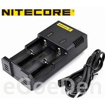 Nitecore i2 V2 nabíječka 2 sloty černá