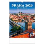 Helma nástěnný Praha/Prague/Prag 31,5 × 45 cm 2026 – Zboží Mobilmania
