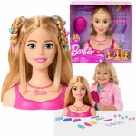 Barbie Barbie Stylingová hlava Blond vlasy HMD88 – Zboží Dáma