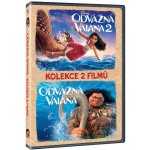Odvážná Vaiana kolekce 1+2 2DVD – Zboží Dáma