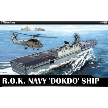 Academy Model Kit loď 14216 ROK NAVY DOKDO LPH 6111 MCP 1:700