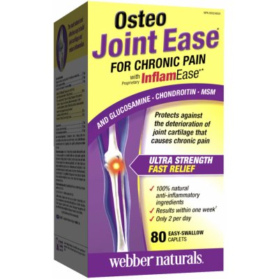 Webber Naturals Osteo Joint Ease 80 kapslí