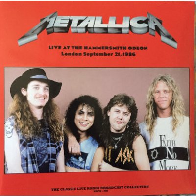 Metallica - Live At The Hammersmith Odeon London 21th September 1986 - Coloured LP – Zboží Mobilmania